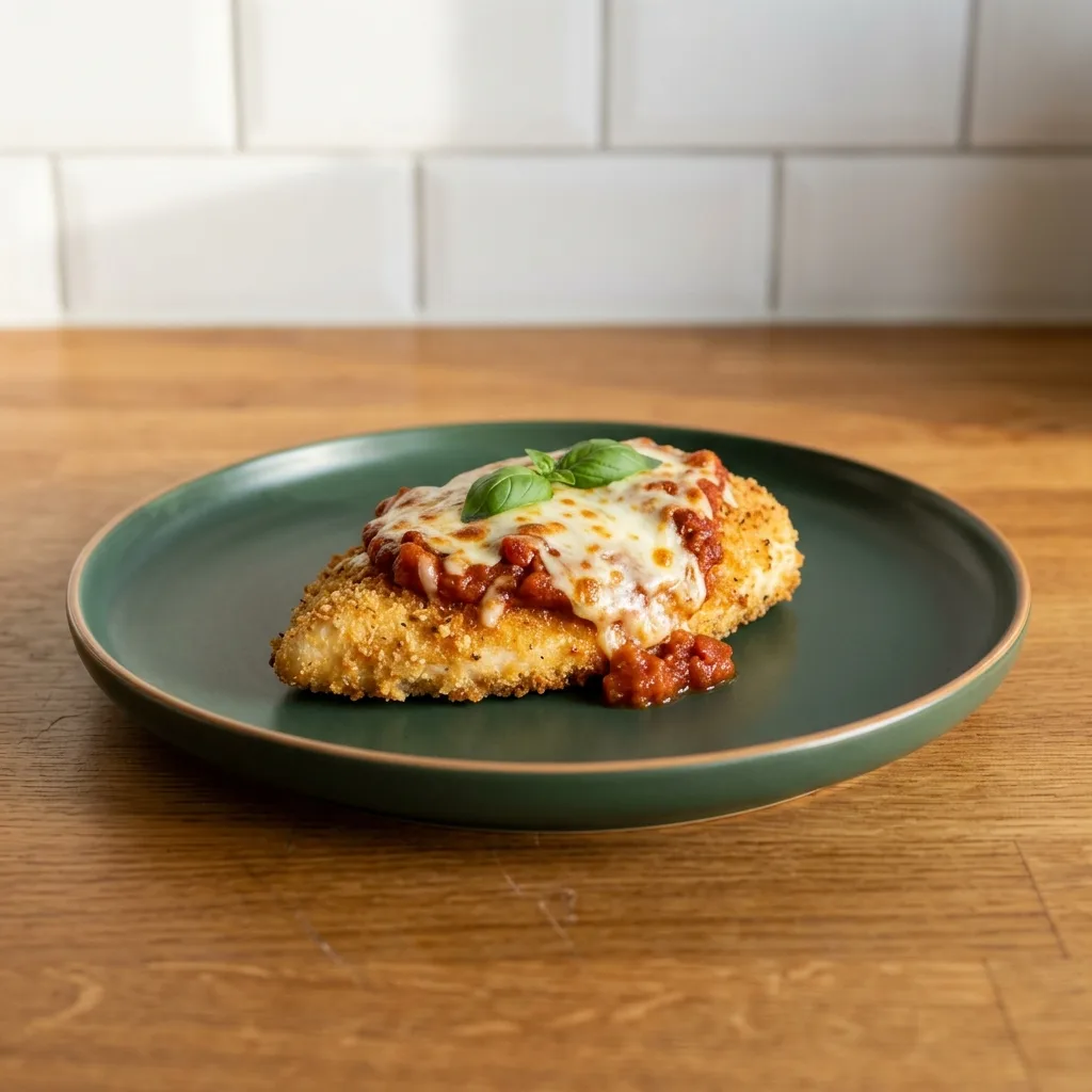 Baked Light Chicken Parmesan