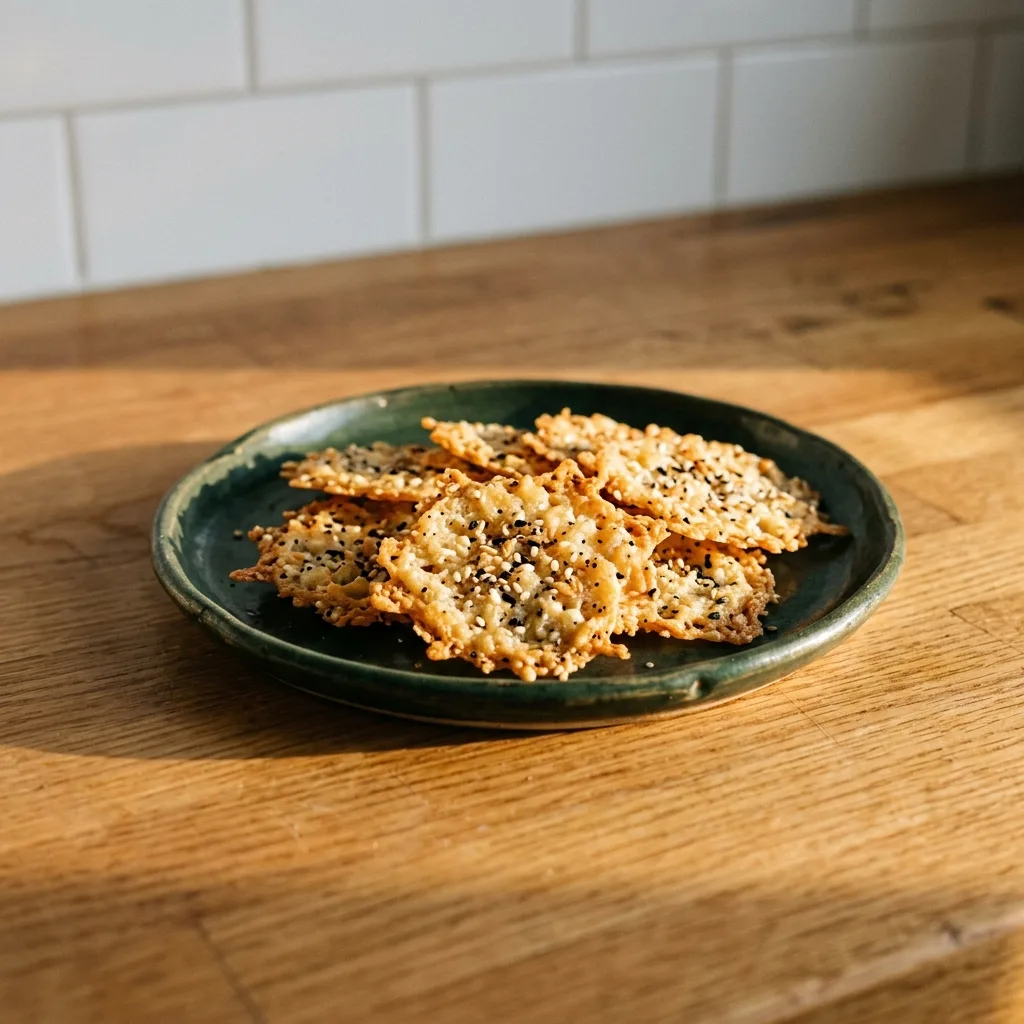 Cottage Cheese Everything Bagel Chips