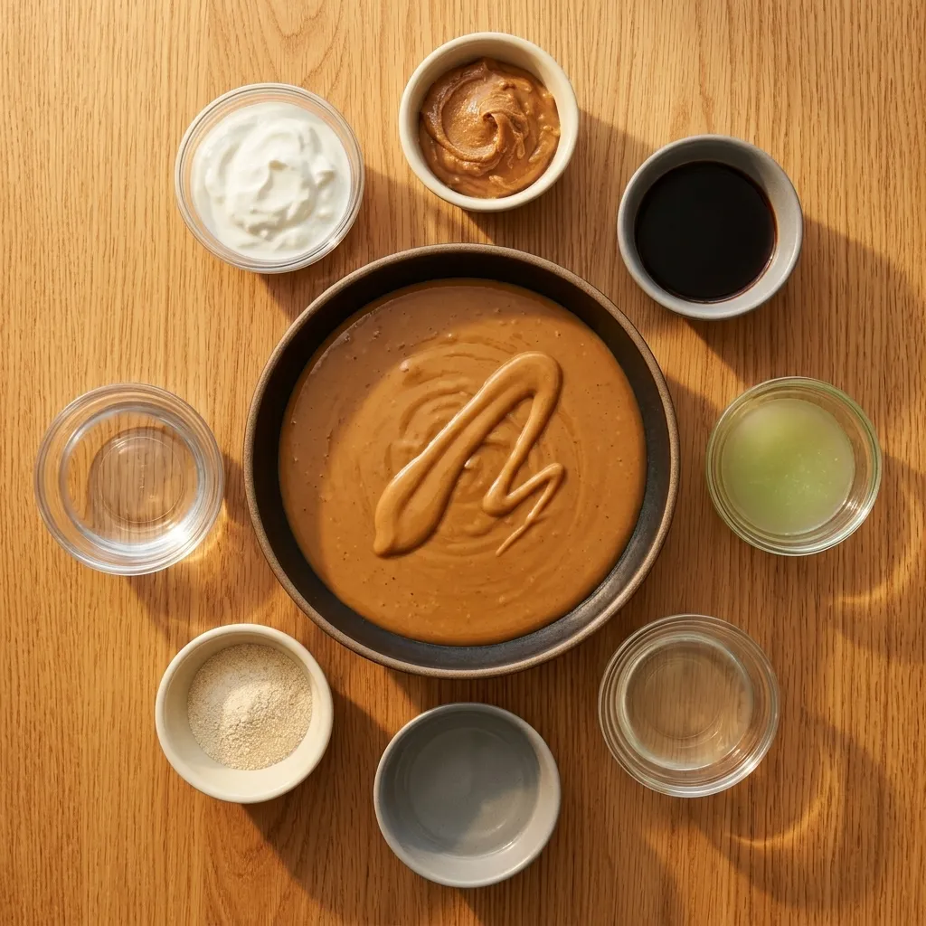 Greek Yogurt Peanut Sauce