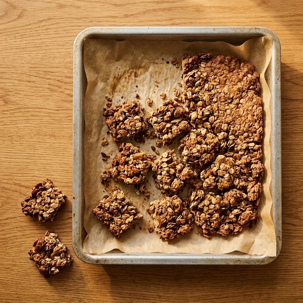 Peanut Butter Protein Powder Granola Clusters
